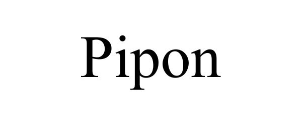 Trademark Logo PIPON