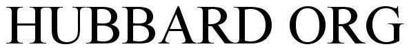 Trademark Logo HUBBARD ORG