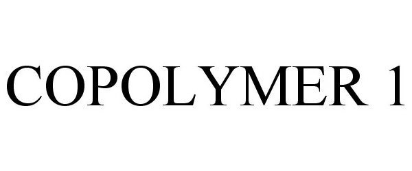 Trademark Logo COPOLYMER 1