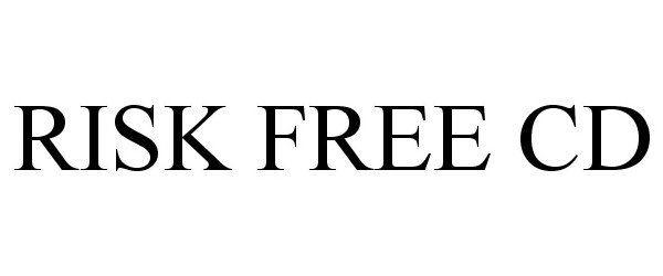 Trademark Logo RISK FREE CD