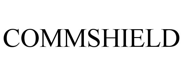 Trademark Logo COMMSHIELD