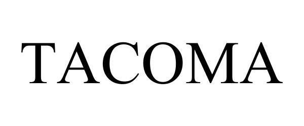 Trademark Logo TACOMA