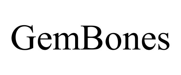 Trademark Logo GEMBONES