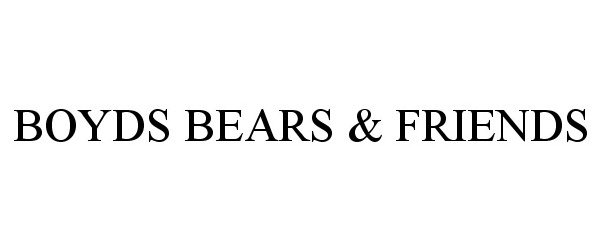  BOYDS BEARS &amp; FRIENDS