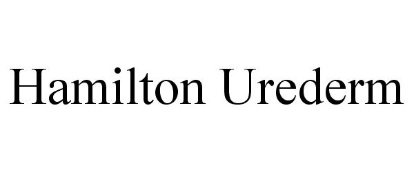  HAMILTON UREDERM