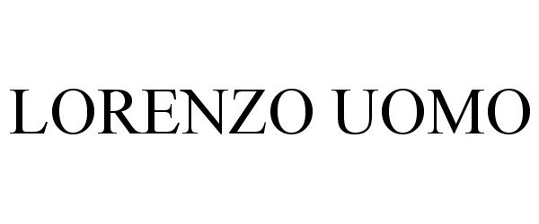 Trademark Logo LORENZO UOMO