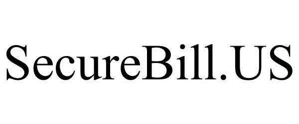 Trademark Logo SECUREBILL.US