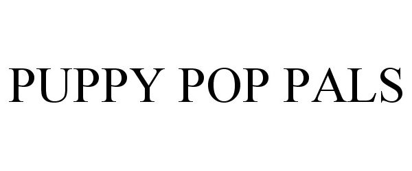  PUPPY POP PALS