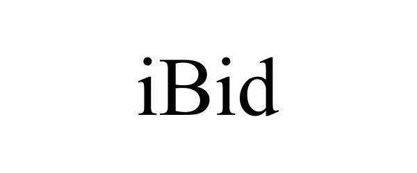 Trademark Logo IBID
