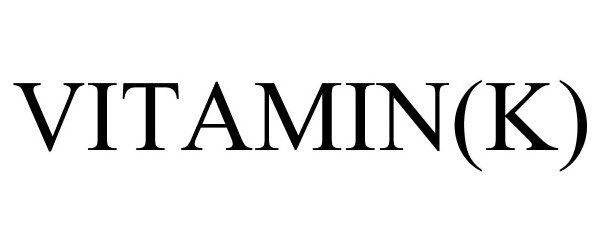 Trademark Logo VITAMIN(K)