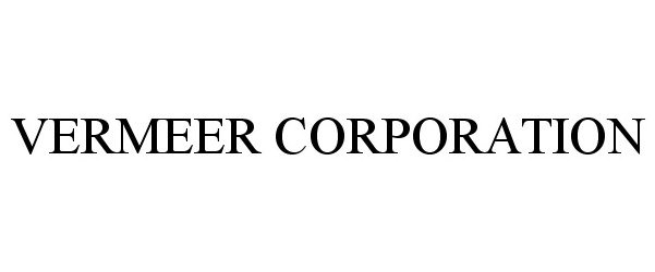  VERMEER CORPORATION