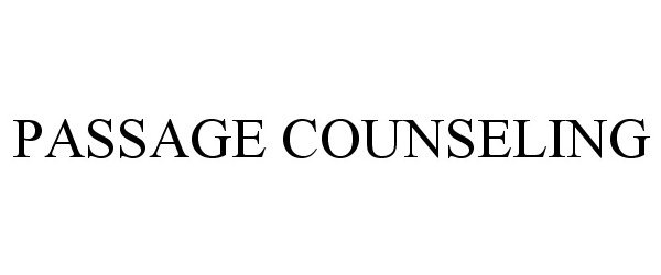  PASSAGE COUNSELING