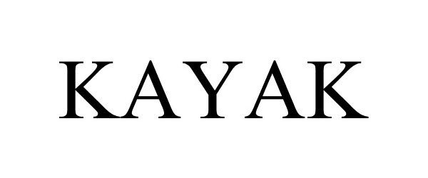 Trademark Logo KAYAK