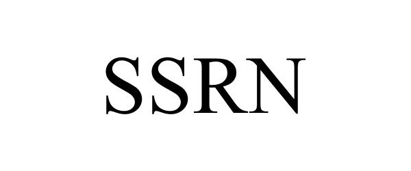 Trademark Logo SSRN