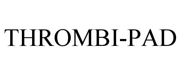 Trademark Logo THROMBI-PAD