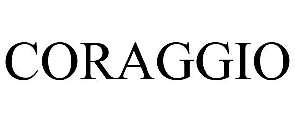 Trademark Logo CORAGGIO
