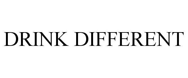 Trademark Logo DRINK DIFFERENT