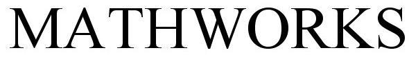 Trademark Logo MATHWORKS