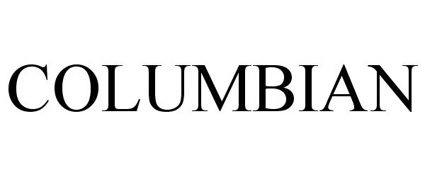 Trademark Logo COLUMBIAN