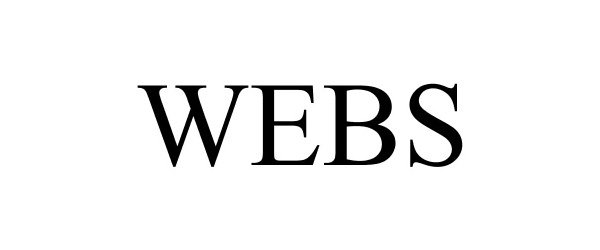 Trademark Logo WEBS
