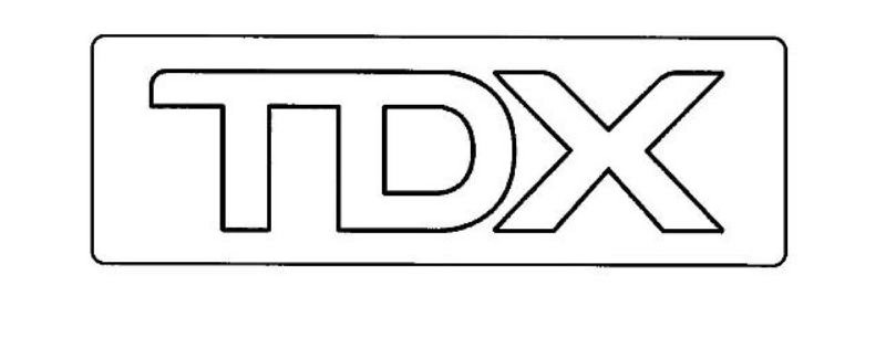 Trademark Logo TDX