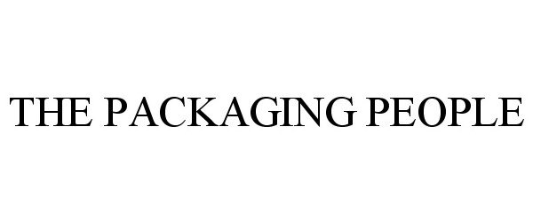 Trademark Logo THE PACKAGING PEOPLE