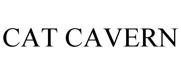 Trademark Logo CAT CAVERN