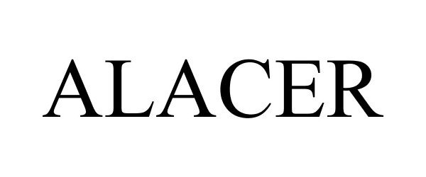 Trademark Logo ALACER