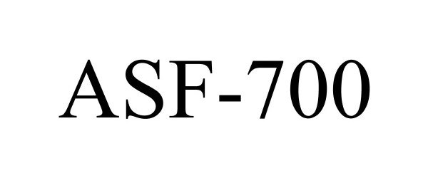 Trademark Logo ASF-700