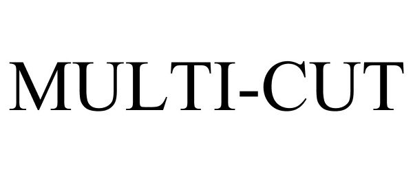 Trademark Logo MULTI-CUT