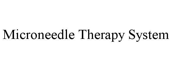 MICRONEEDLE THERAPY SYSTEM