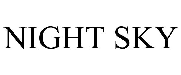 Trademark Logo NIGHT SKY
