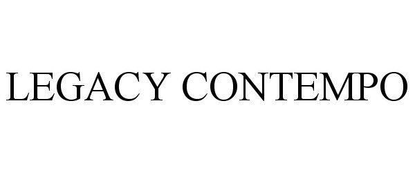 Trademark Logo LEGACY CONTEMPO