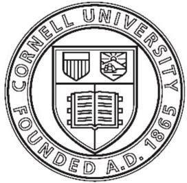  CORNELL UNIVERSITY FOUNDED A.D. 1865