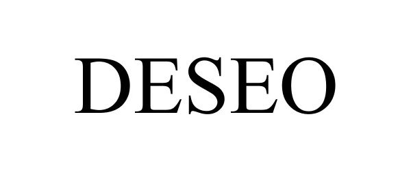 Trademark Logo DESEO