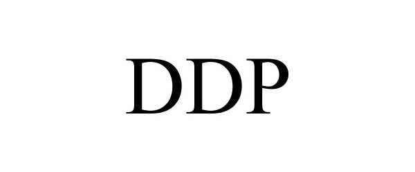 Trademark Logo DDP