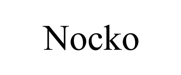 Trademark Logo NOCKO