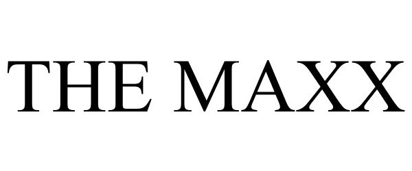 Trademark Logo THE MAXX