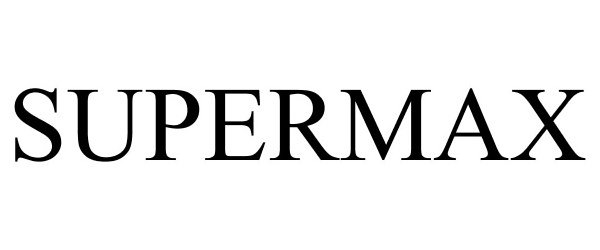 Trademark Logo SUPERMAX