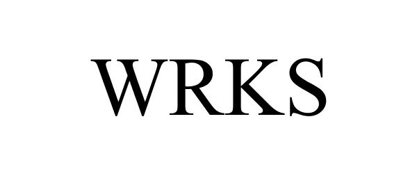 Trademark Logo WRKS