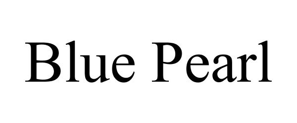 Trademark Logo BLUE PEARL