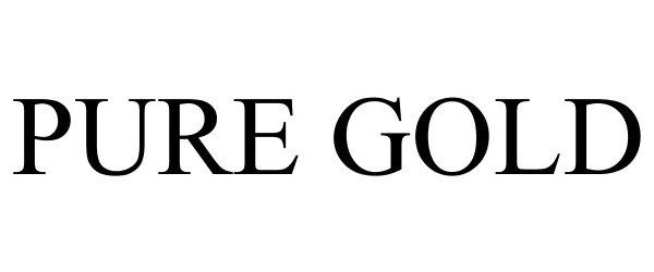Trademark Logo PURE GOLD