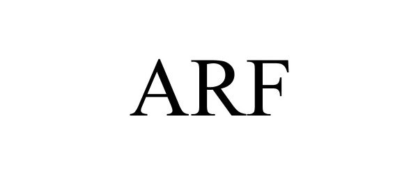 Trademark Logo ARF