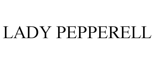 LADY PEPPERELL