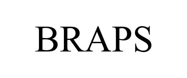 Trademark Logo BRAPS