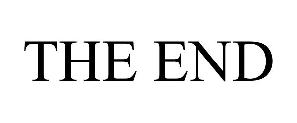 Trademark Logo THE END