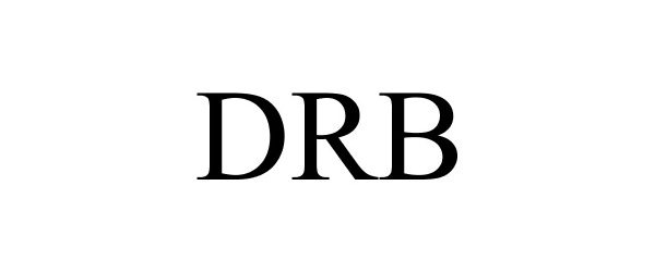 Trademark Logo DRB