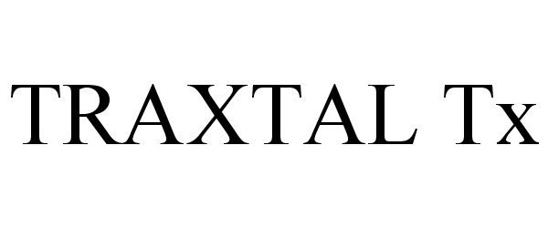 Trademark Logo TRAXTAL TX