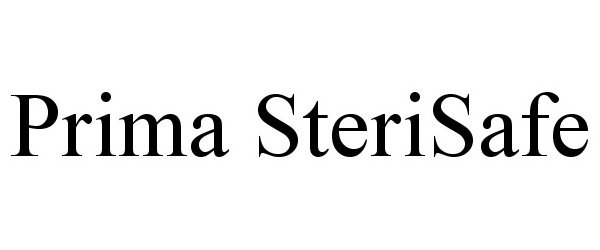 Trademark Logo PRIMA STERISAFE