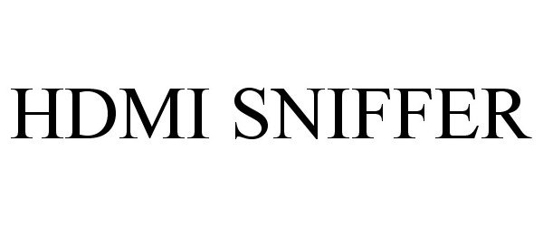 Trademark Logo HDMI SNIFFER